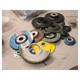 Lot of  Grinding Wheels, Discs, Guards