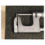 L.S. Starrett Interchangeable Anvil Micrometer with Case