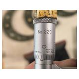 L.S. Starrett Interchangeable Anvil Micrometer with Case