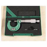 Insize Outside Micrometer with Case