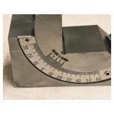 Adjustable V-Block Angle Gauge
