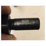 Lot of (2) Shars Milling Machine Countersink Cutters 1/4"x3/4"x1/2"