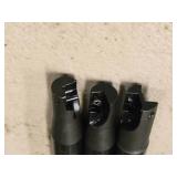 Lot of (3) Shars Indexable End Mill Cutters - 1/2"x5/8", 5/8"x5/8"