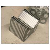 Lot of (2) Magnetic V-Blocks 2 1/4" x 2" x 2"