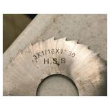 Lot of (4) Side Milling Cutters