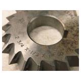 Lot of (5) Double Angle Milling Cutters