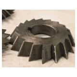 Lot of (5) Double Angle Milling Cutters