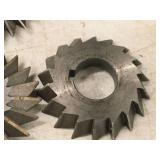 Lot of (5) Double Angle Milling Cutters