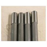 Lot of (4) 5/8" Carbide Tipped Straight Shank Chucking Reamers