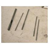 Lot of (6) Machine Reamers