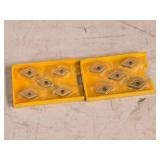 Lot of (10) Carbide Inserts