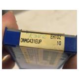 Lot of (10) Carbide Inserts