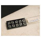 Lot of (10) Ultra-MET Carbide Inserts CNMG-432-RA