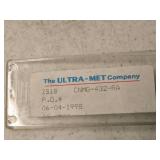 Lot of (10) Ultra-MET Carbide Inserts CNMG-432-RA