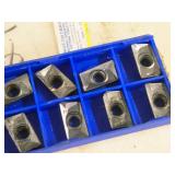 Lot of (10) Carbide Inserts