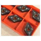 Lot of (10) Carbide Inserts