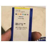 Lot of (10) Carbide Inserts