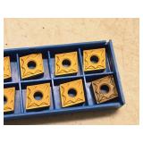Lot of (10) Carbide Inserts