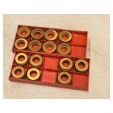 Lot of (15) Indexable Carbide Turning Inserts