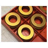 Lot of (15) Indexable Carbide Turning Inserts