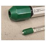Lot of (2) GO / NO-GO Gages 0.251-0.500, 0.011-0.060