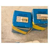 Lot of (7) Collets (in original packaging)