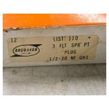 Lot of (12) Brubaker 1/2-20 Taps (in original packaging)