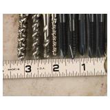 Lot of (10) Taps and Spiral Flute Taps