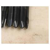 Lot of (10) Taps and Spiral Flute Taps