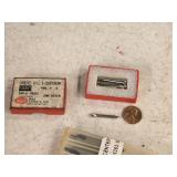 Lot of (8) Micro Center Drill & Contersink Bit