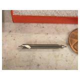 Lot of (8) Micro Center Drill & Contersink Bit