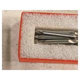 Lot of (8) Micro Center Drill & Contersink Bit