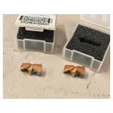 Lot of (2) .8650LR Carbide Drill Tip Inserts
