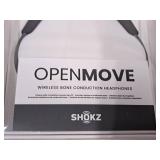 Shokz Open Move Wireless Bine Conduction Headphones and Sport Belt (in original packaging) Shokz Open Move Wireless Bine Conduction Headphones and Sport Belt (in original packaging)