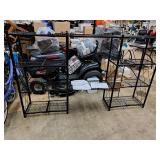 Origami Shelving Unit | Fold-Up | 4-Tier with (2) Extender Shelves and 2" Caster Wheels Origami Shelving Unit | Fold-Up | 4-Tier with (2) Extender Shelves and 2" Caster Wheels