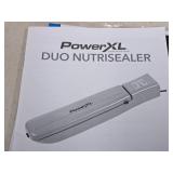 Power XL Duo Nutrisealer Food Sealer Machine (in original packaging) Power XL Duo Nutrisealer Food Sealer Machine (in original packaging)