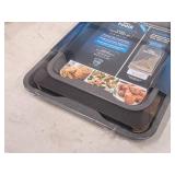 Ninja Foodi NeverStick Baking Sheet Set - 9"x13" and 11"x17" 2-piece (in original packaging) Ninja Foodi NeverStick Baking Sheet Set - 9"x13" and 11"x17" 2-piece (in original packaging)