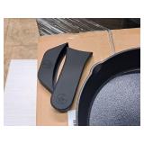 12" Cast Iron Skillet with Silicone Handle Grips - Kitchen HQ (in original packaging) 12" Cast Iron Skillet with Silicone Handle Grips - Kitchen HQ (in original packaging)