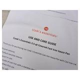 Covered Cast Iron 3.5-qt Sauce Pan - Cook Covered Cast Iron 3.5-qt Sauce Pan - Cook