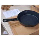 8" Cast Iron Non-Stick Fry Pan - Kitchen HQ (in original packaging) 8" Cast Iron Non-Stick Fry Pan - Kitchen HQ (in original packaging)