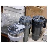 Lot of (3) Insulated Travel Mugs (in original packaging) Lot of (3) Insulated Travel Mugs (in original packaging)