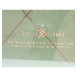 Totally Bamboo Minnesota 1.5X Destination Gift Set - Destination Board, Cheese Tool, Salt Box & Cooking Spoon Set (in original packaging) Totally Bamboo Minnesota 1.5X Destination Gift Set - Destination Board, Cheese Tool, Salt Box & Cooking Spoon Set (in original packaging)