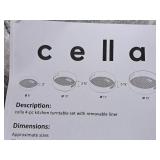 Cella Kitchen Turntable with Liner Set 4-piece (in original packaging) Cella Kitchen Turntable with Liner Set 4-piece (in original packaging)