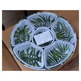 Improvements Serving Tray / Turntable Set of 7 Melamine (in original packaging) Improvements Serving Tray / Turntable Set of 7 Melamine (in original packaging)
