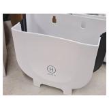 Lot of (2) Henning Lee® Side-Counter Trash Bins (in original packaging) Lot of (2) Henning Lee® Side-Counter Trash Bins (in original packaging)