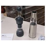 Lot of (2) Kitchen HQ Assorted Grinder / Spice Mills Lot of (2) Kitchen HQ Assorted Grinder / Spice Mills