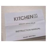 Lot of (2) Kitchen HQ Assorted Grinder / Spice Mills Lot of (2) Kitchen HQ Assorted Grinder / Spice Mills