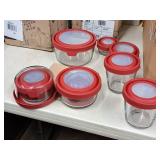 Anchor Hocking® Glass Food Storage Set 11-piece (in original packaging) Anchor Hocking® Glass Food Storage Set 11-piece (in original packaging)