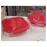 Lot of (2) Lock n Lock® Glass Food Storage Container with Lid Lot of (2) Lock n Lock® Glass Food Storage Container with Lid