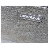 Lock n Lock® Insulated Food Carry Bag with (4) 11"x9"x2-1/2" Plastic Food Storage Containers with Lids Lock n Lock® Insulated Food Carry Bag with (4) 11"x9"x2-1/2" Plastic Food Storage Containers with Lids